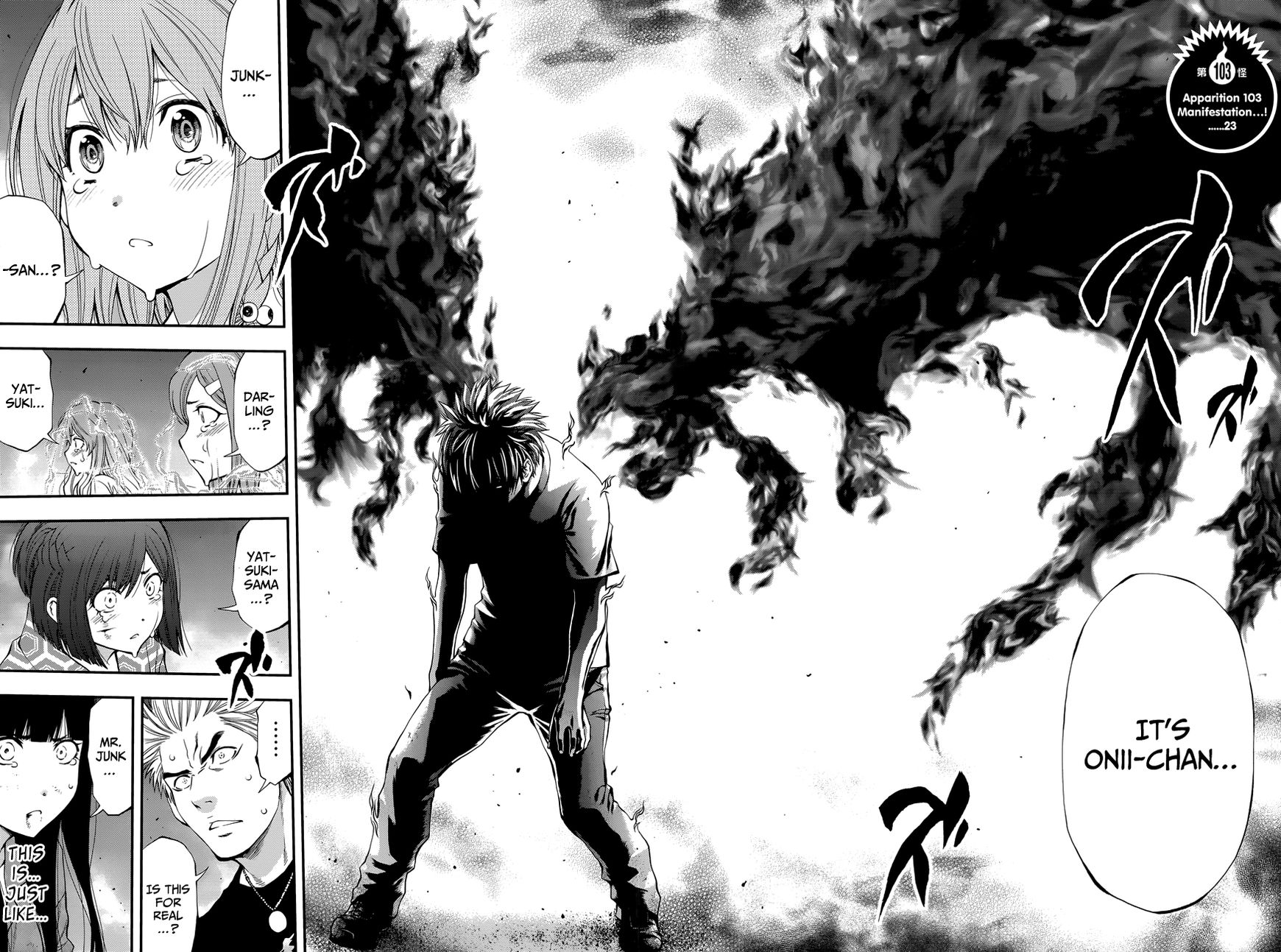 Youkai Shoujo - Monsuga Chapter 103 page 7 - Chapter 103 : Manifestation...!