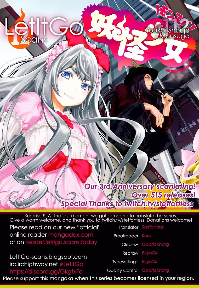 Youkai Shoujo - Monsuga Chapter 112 page 1 - Chapter 112: That's... a Promise!