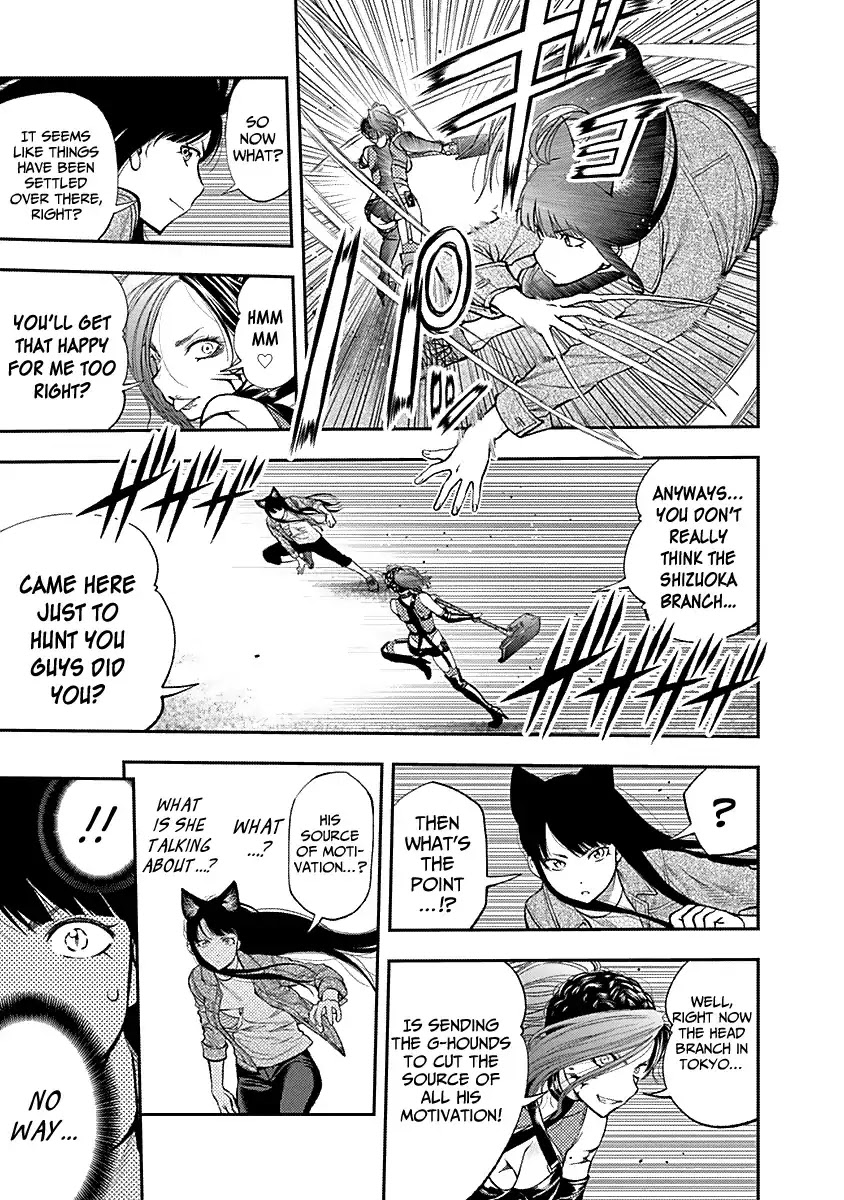 Youkai Shoujo - Monsuga Chapter 122 page 25 - Chapter 122: Attack! Shizuoka Branch!