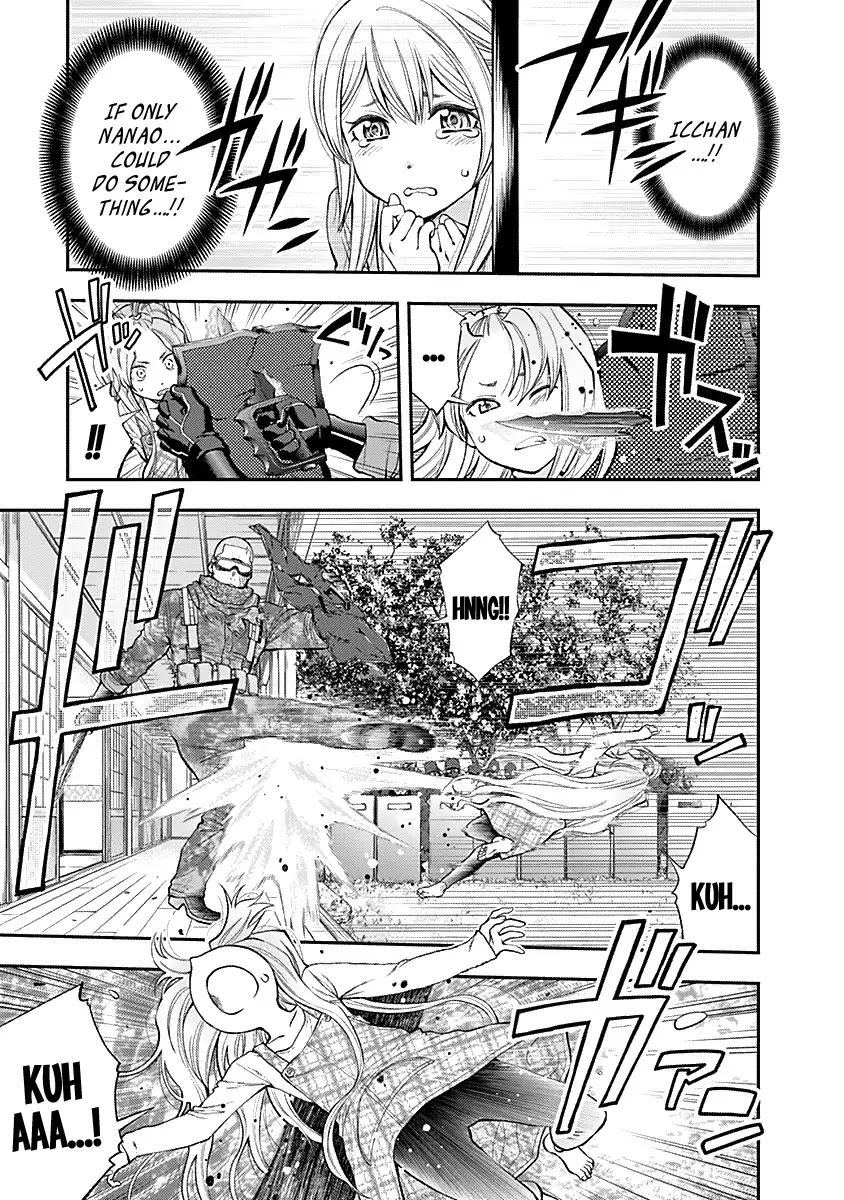 Youkai Shoujo - Monsuga Chapter 123 page 12 - Chapter 123: I'm a Nurikabe Youkai!