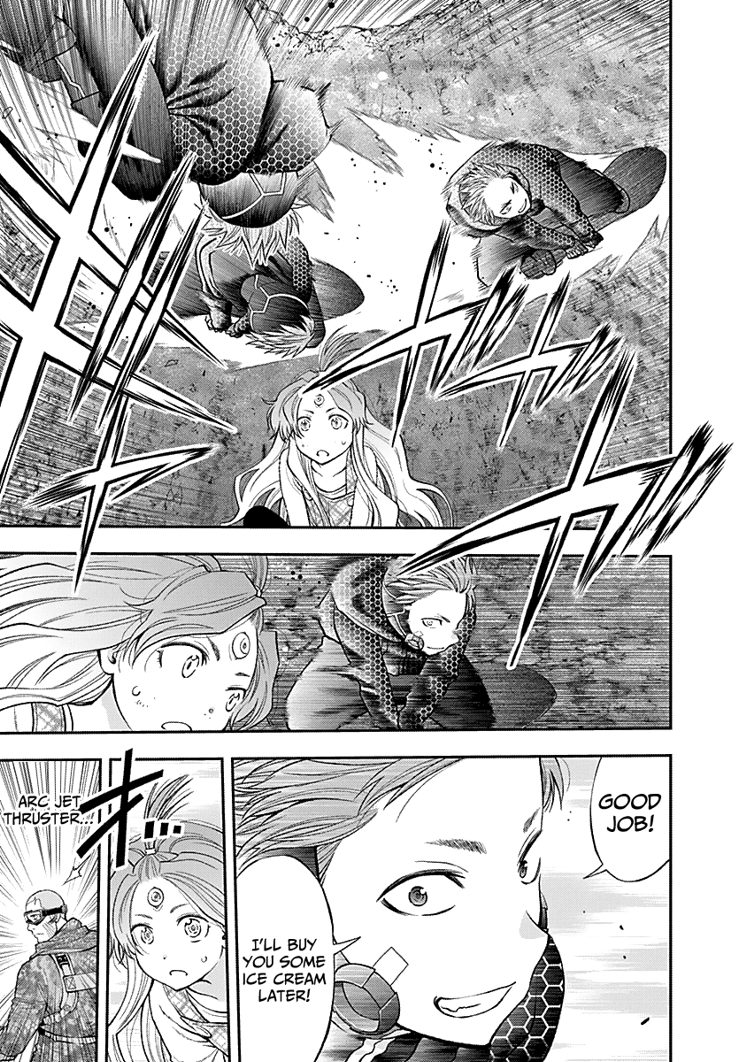 Youkai Shoujo - Monsuga Chapter 126 page 17 - Chapter 126: Air Wheel and Thruster again!!