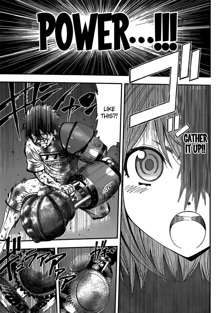 Youkai Shoujo - Monsuga Chapter 13 page 10 - Chapter 13 : The "Iron-Arm" Explodes!!