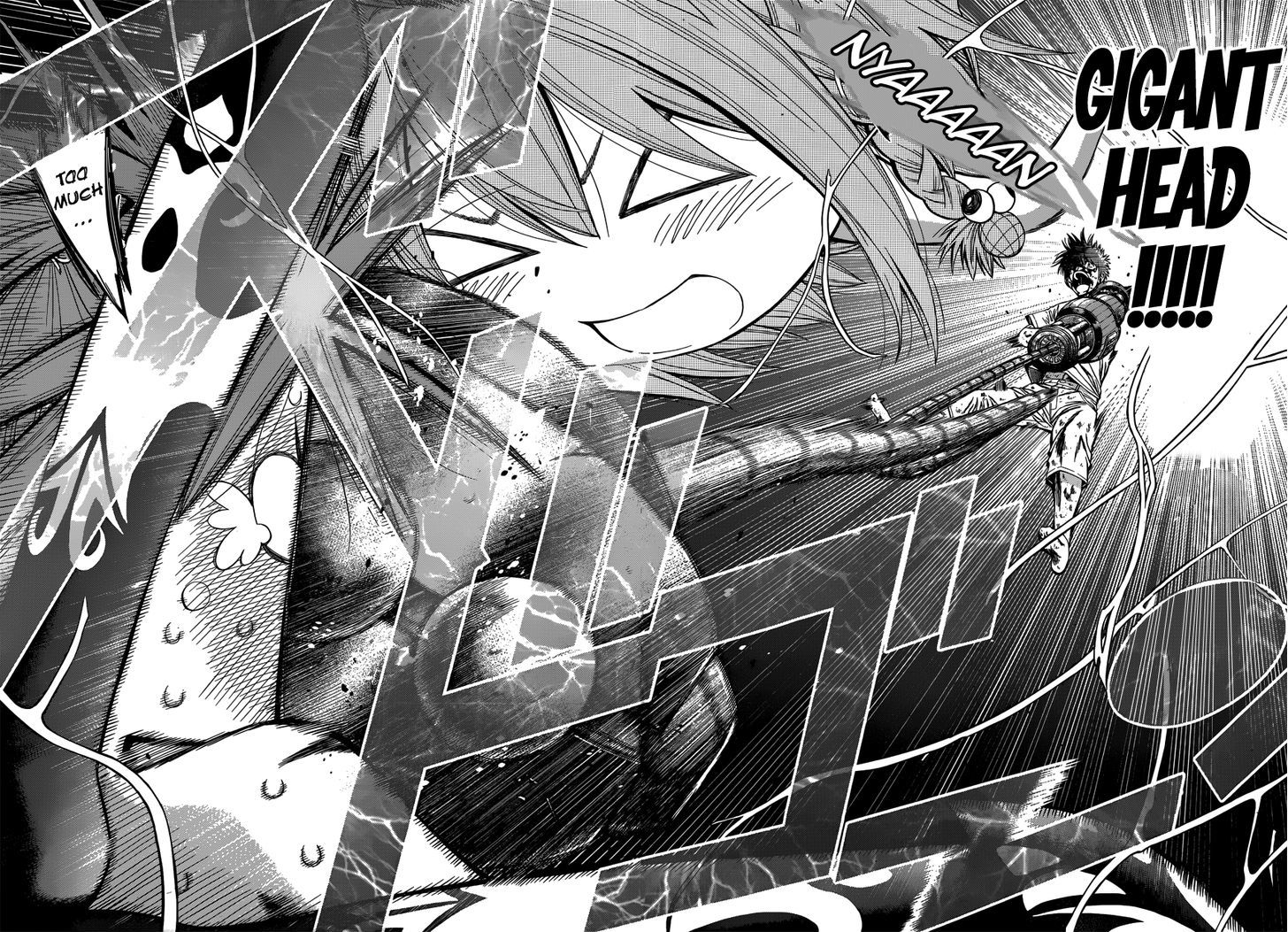 Youkai Shoujo - Monsuga Chapter 13 page 13 - Chapter 13 : The "Iron-Arm" Explodes!!