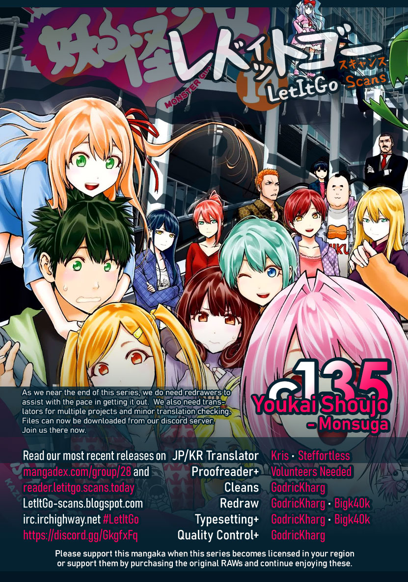 Youkai Shoujo - Monsuga Chapter 135 page 1 - Chapter 135: GCUP's Contradiction...!