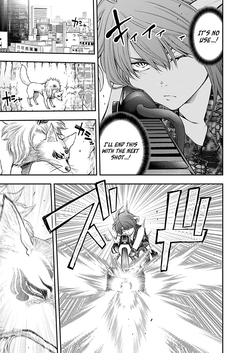 Youkai Shoujo - Monsuga Chapter 136 page 13 - Chapter 136: Long Distance Oni vs. The Burning Hot Fox!