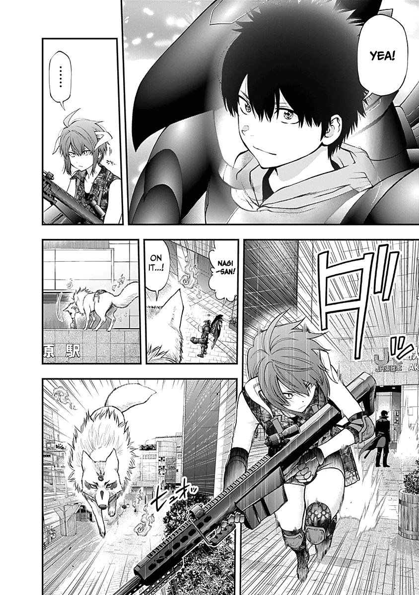 Youkai Shoujo - Monsuga Chapter 136 page 8 - Chapter 136: Long Distance Oni vs. The Burning Hot Fox!