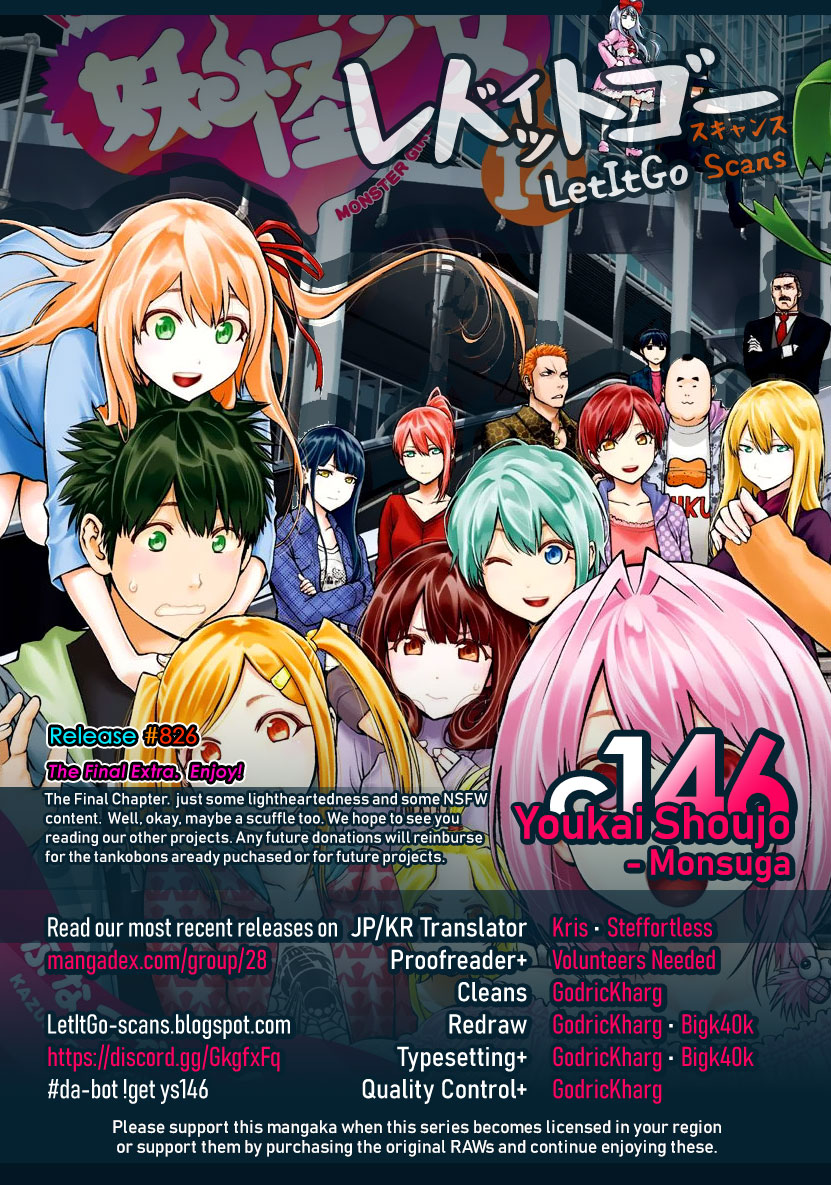 Youkai Shoujo - Monsuga Chapter 146 page 1 - Chapter 146: From Here On [END]