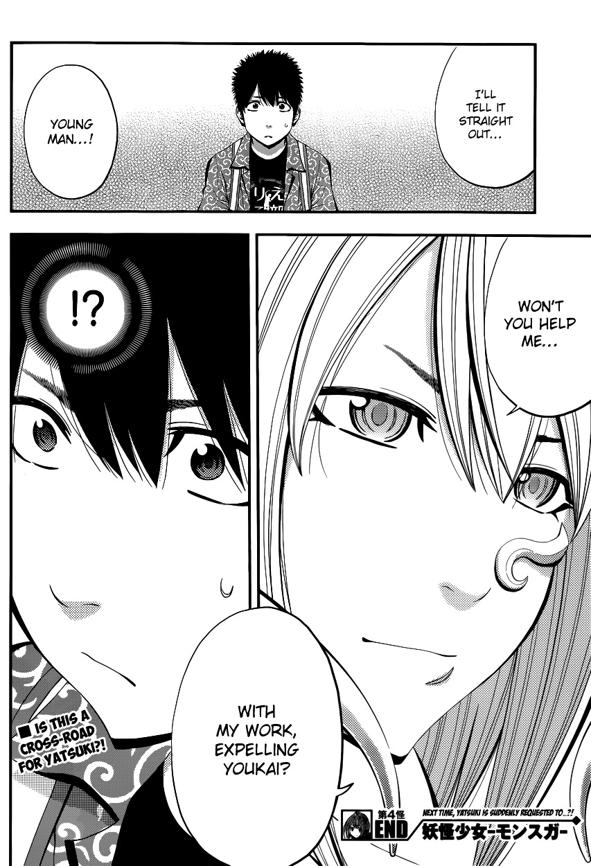 Youkai Shoujo - Monsuga Chapter 4 page 20 - Chapter 4 : Because it's you...!♪