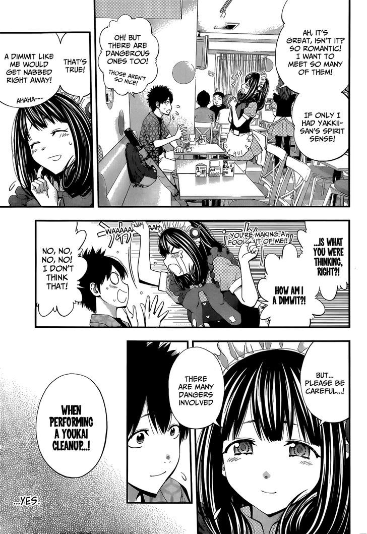 Youkai Shoujo - Monsuga Chapter 46.5 page 7 - Chapter 46.5 : Jump SQ Omake
