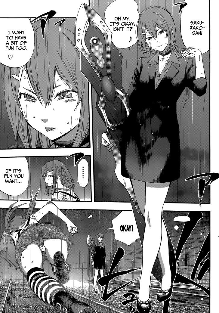Youkai Shoujo - Monsuga Chapter 50 page 7 - Chapter 50 : Beauties Battle on the Chuo Rail Line!