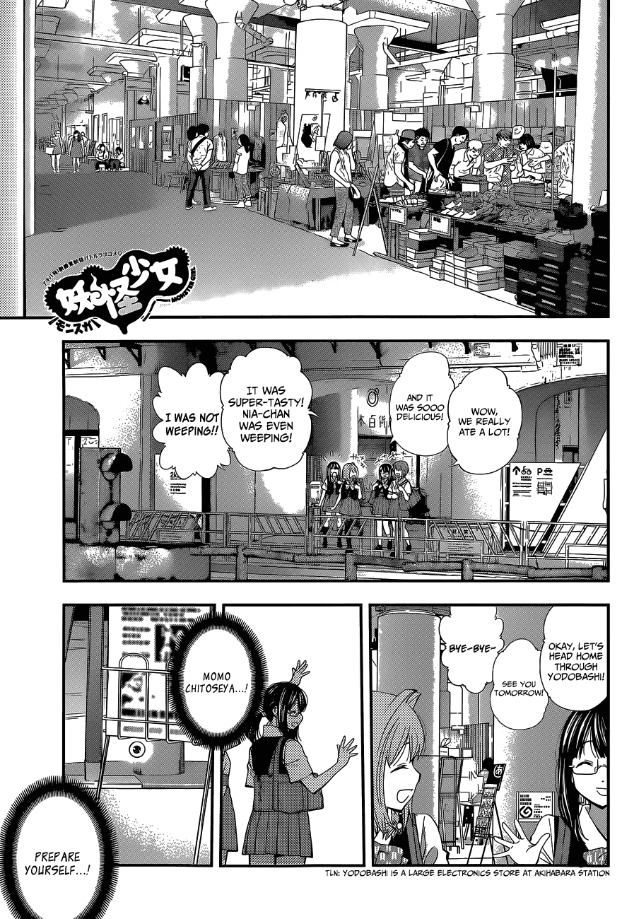 Youkai Shoujo - Monsuga Chapter 63 page 2 - Chapter 63: Great Escape From Akihabara