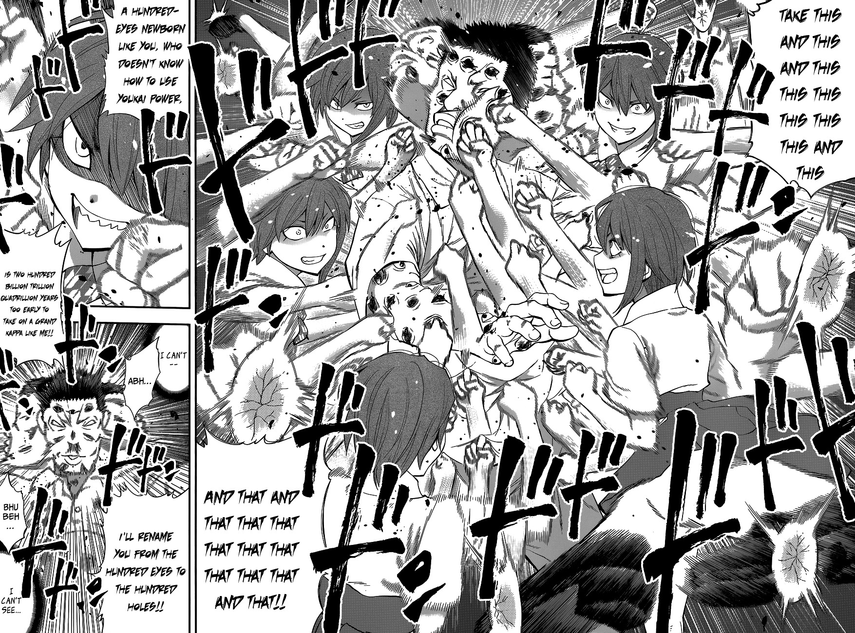 Youkai Shoujo - Monsuga Chapter 65 page 13 - Chapter 65 : The iron hammer of love!