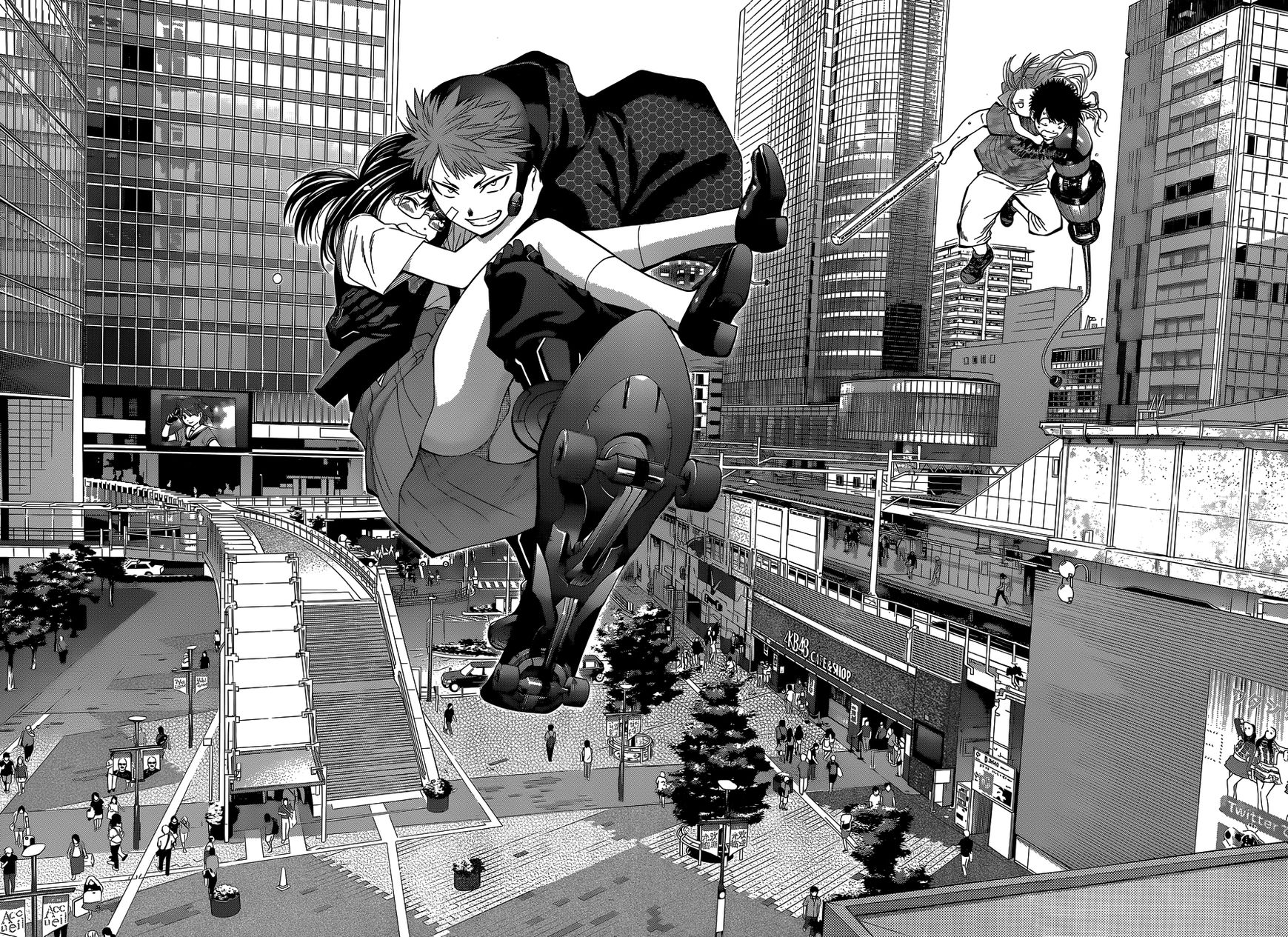 Youkai Shoujo - Monsuga Chapter 67 page 13 - Chapter 67 : The Man Who's Been Cut 10,001 Times!