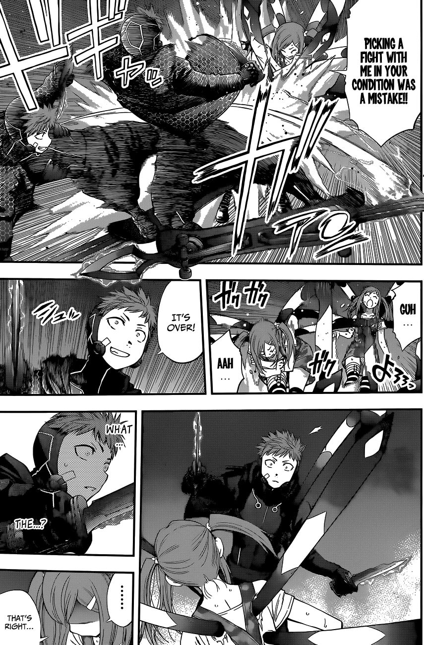 Youkai Shoujo - Monsuga Chapter 73 page 11 - Chapter 73 : Aerial Bout on the Shouhei Bridge