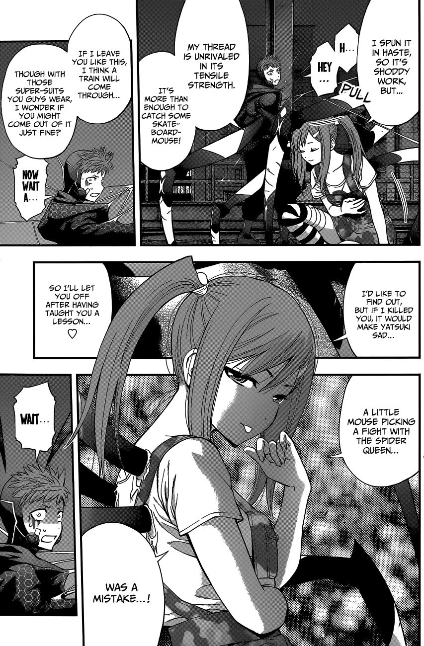 Youkai Shoujo - Monsuga Chapter 73 page 13 - Chapter 73 : Aerial Bout on the Shouhei Bridge