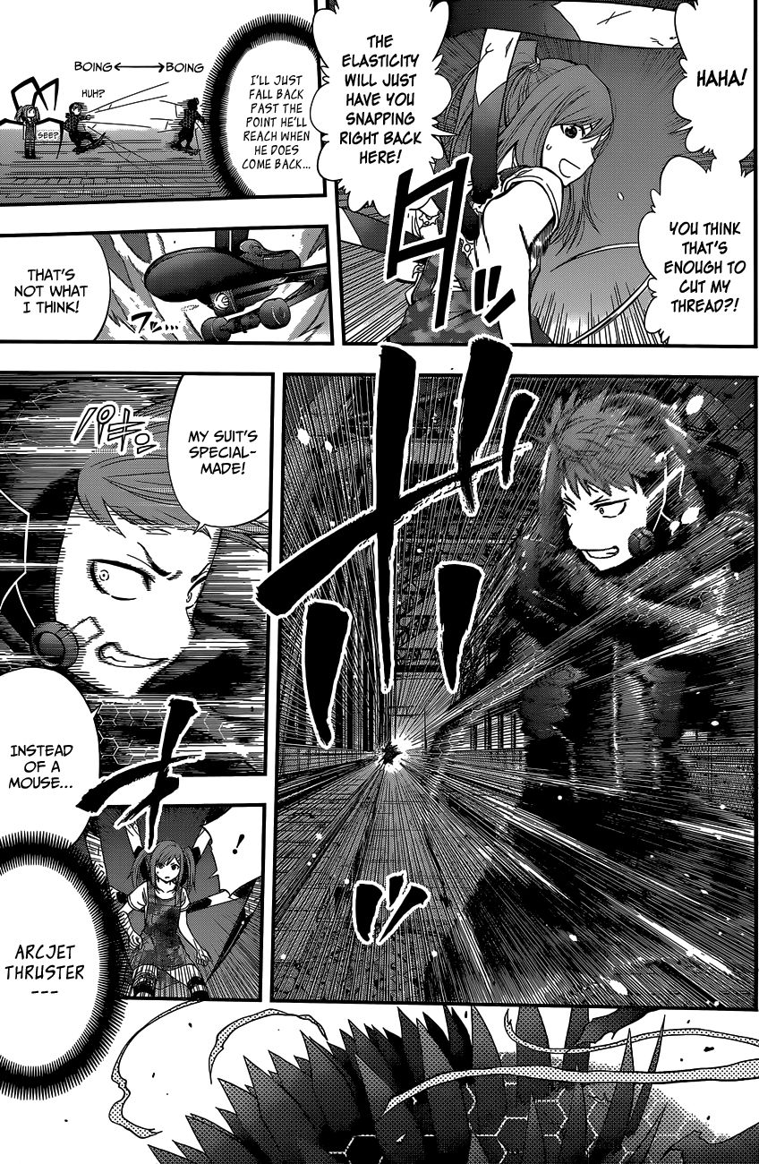 Youkai Shoujo - Monsuga Chapter 73 page 15 - Chapter 73 : Aerial Bout on the Shouhei Bridge