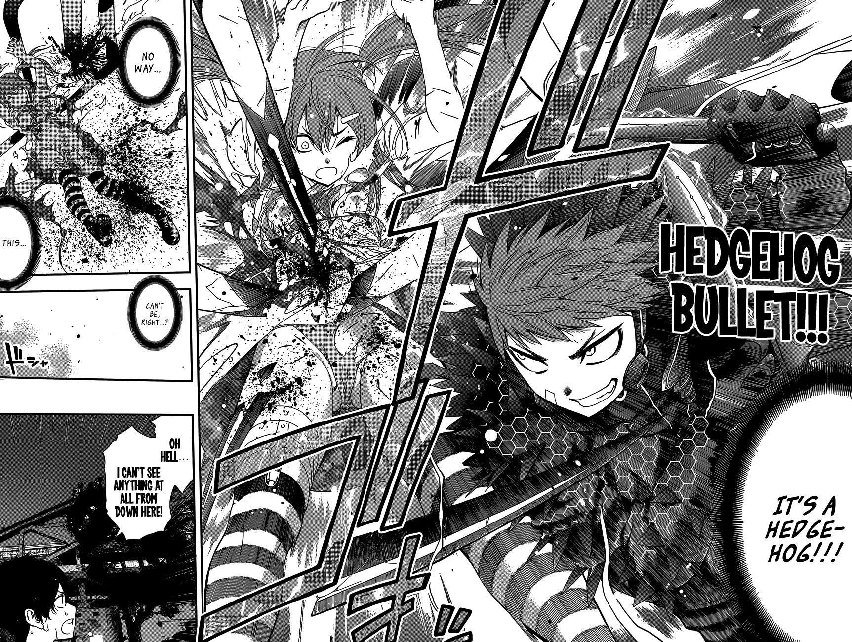 Youkai Shoujo - Monsuga Chapter 73 page 16 - Chapter 73 : Aerial Bout on the Shouhei Bridge
