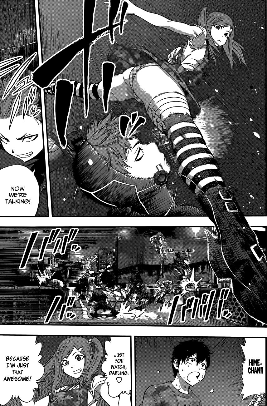 Youkai Shoujo - Monsuga Chapter 73 page 6 - Chapter 73 : Aerial Bout on the Shouhei Bridge