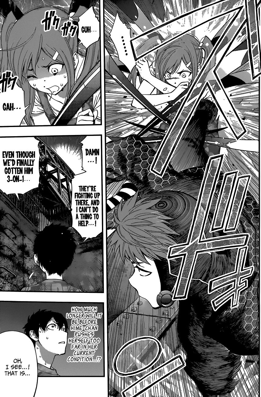 Youkai Shoujo - Monsuga Chapter 73 page 9 - Chapter 73 : Aerial Bout on the Shouhei Bridge
