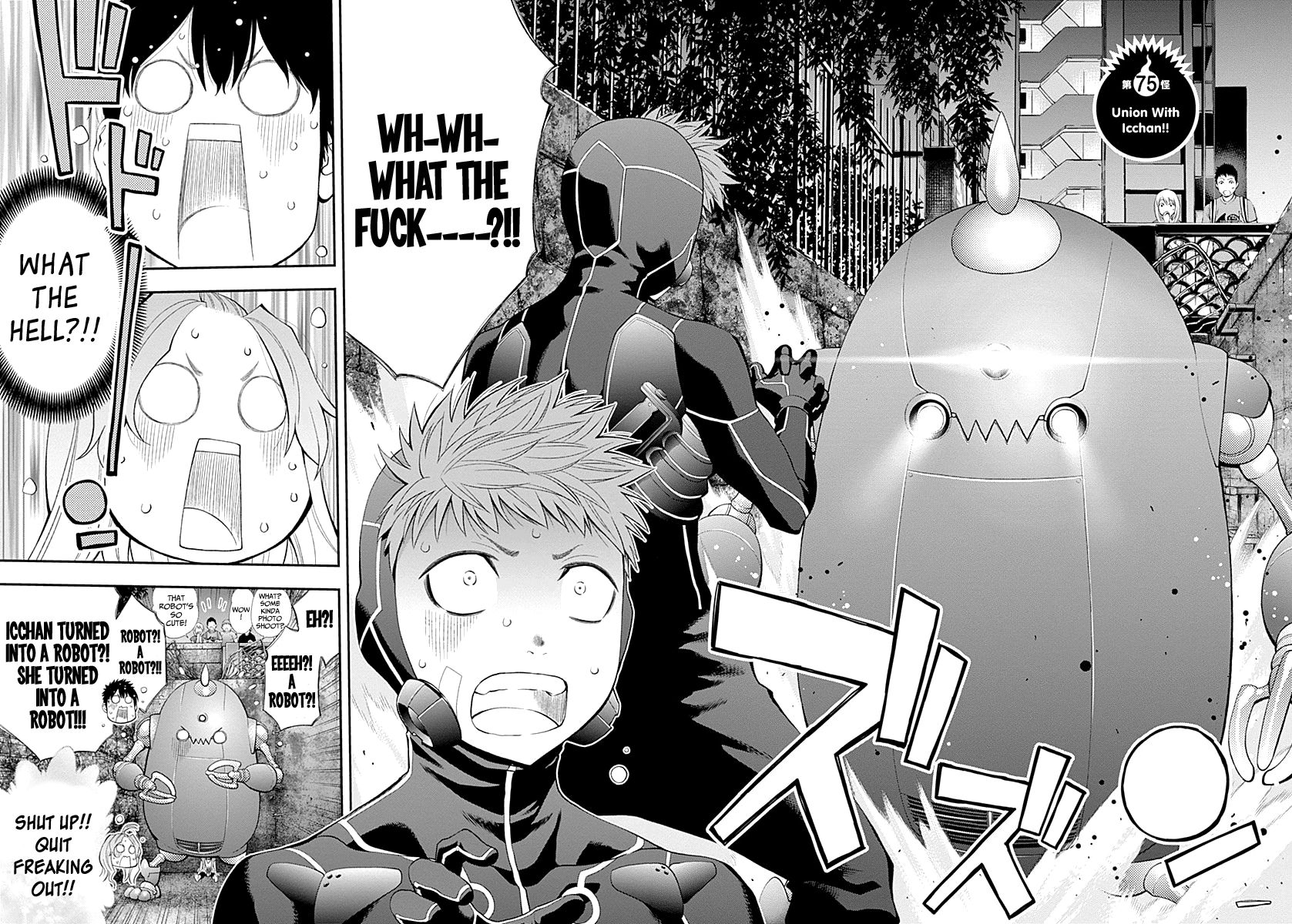 Youkai Shoujo - Monsuga Chapter 75 page 6 - Chapter 75 : Union with Icchan.