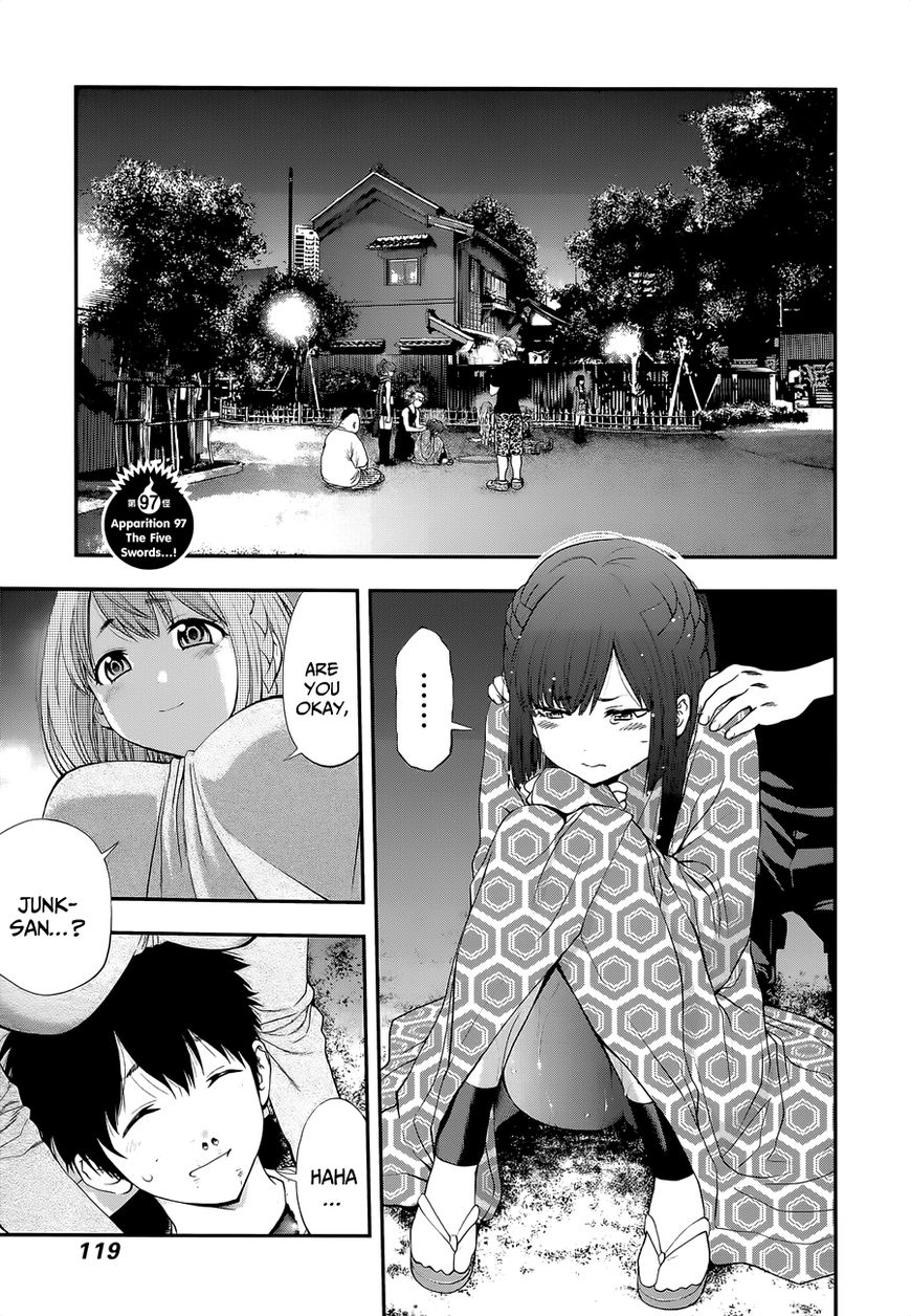 Youkai Shoujo - Monsuga Chapter 97 page 3 - Chapter 97 : The Five Swords...!