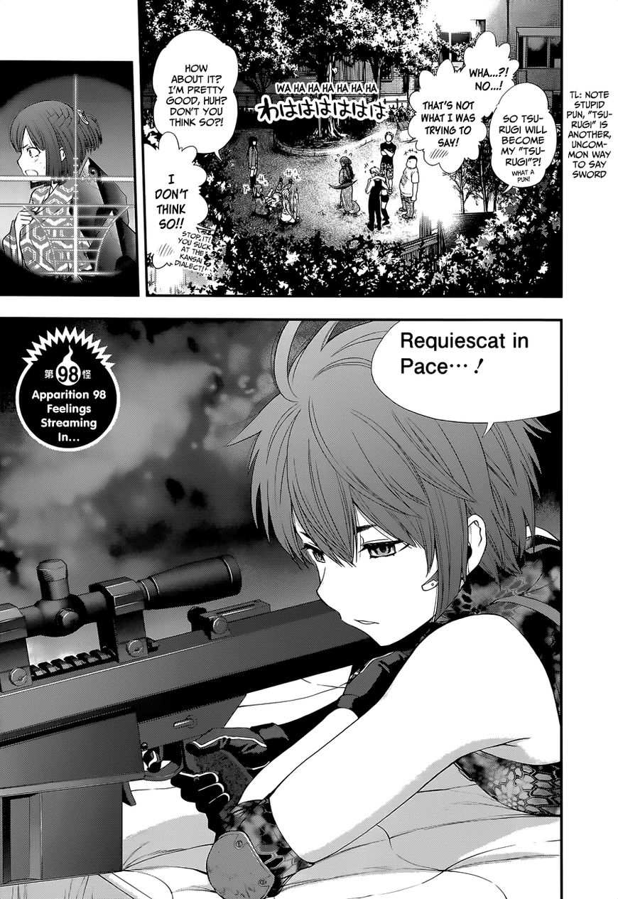 Youkai Shoujo - Monsuga Chapter 98 page 3 - Chapter 98 : Feelings Streaming In...