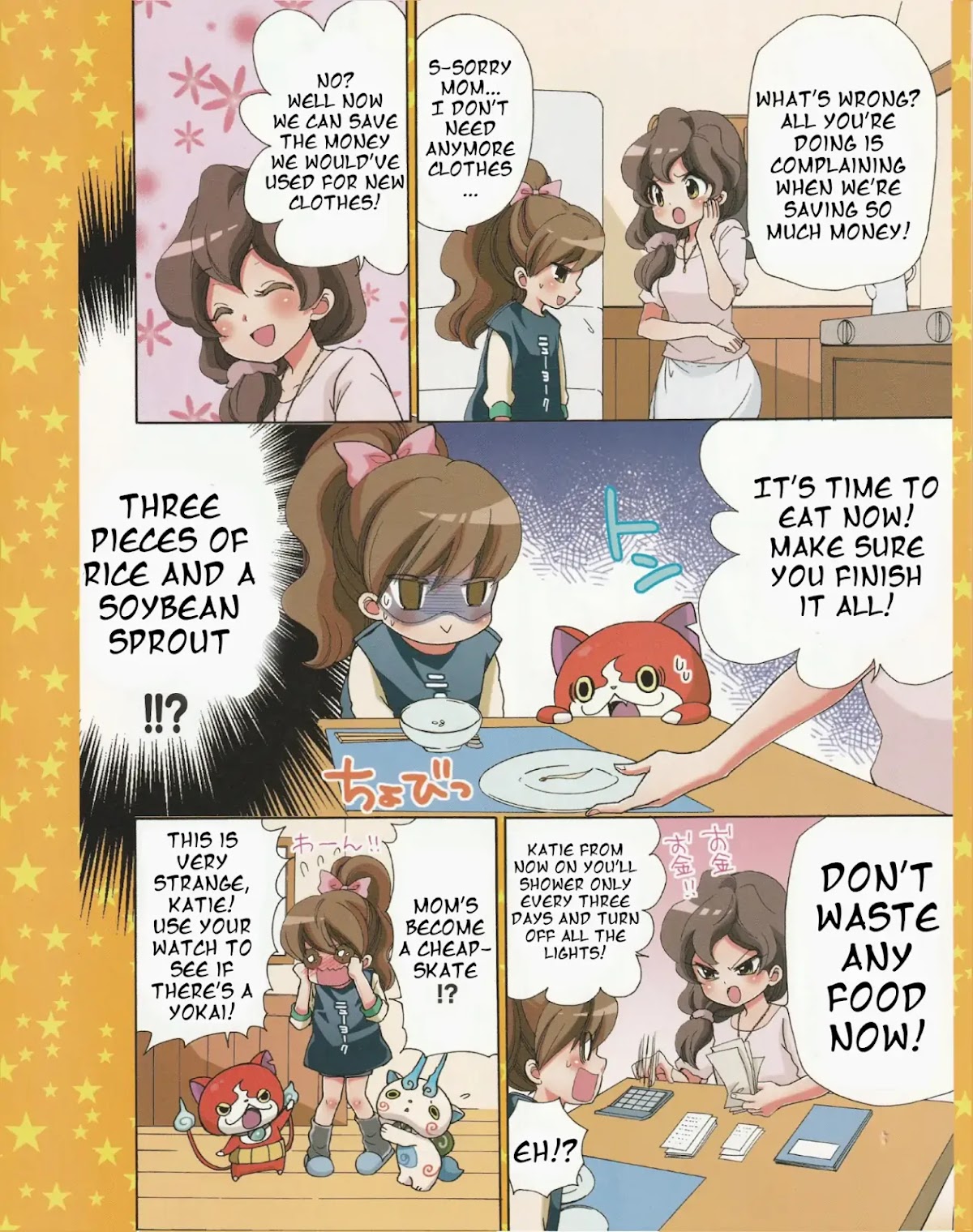 Youkai Watch ~Waku Waku Nyanderful Days~ Chapter 10 page 3 - Chapter 10: It's Important to Save Money, but...