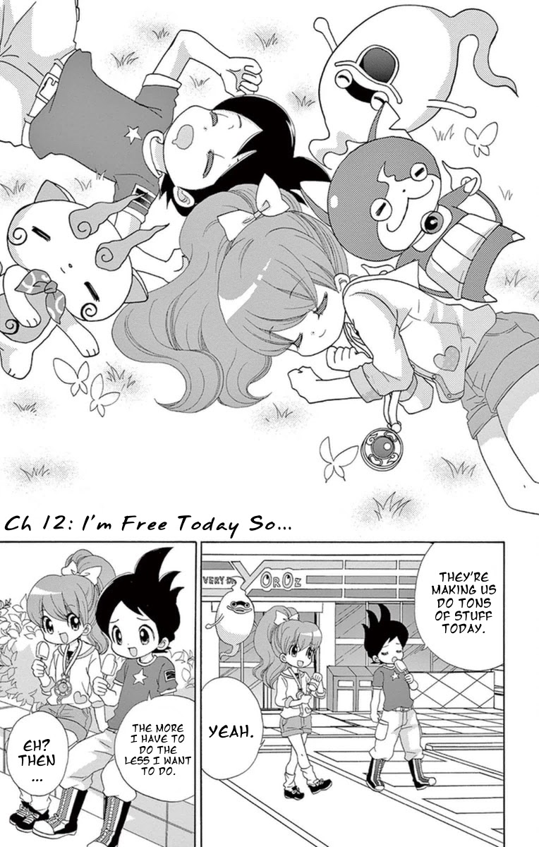 Youkai Watch ~Waku Waku Nyanderful Days~ Chapter 12 page 1 - Chapter 12: I'm Free Today So...