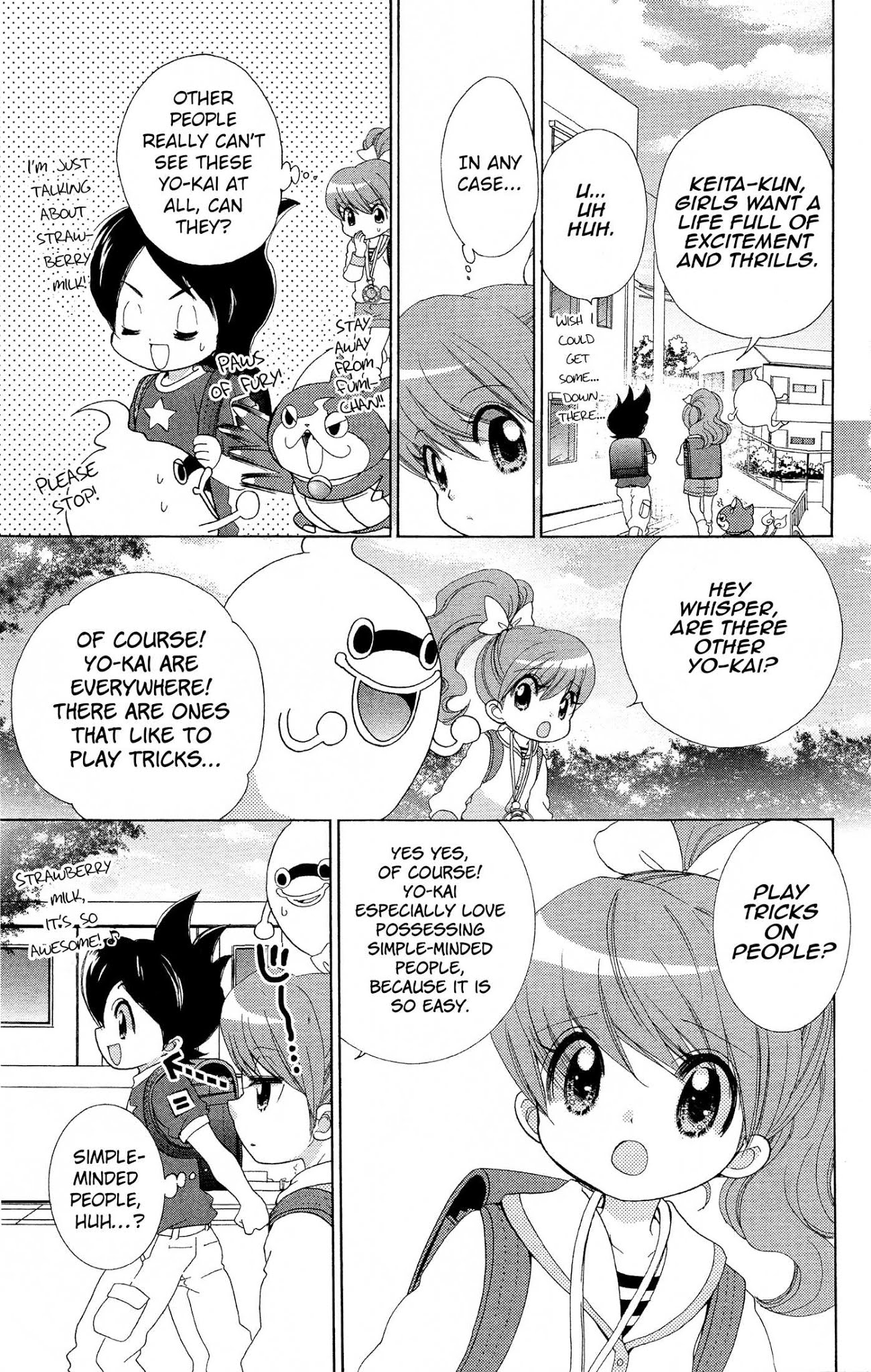 Youkai Watch ~Waku Waku Nyanderful Days~ Chapter 2 page 3 - Chapter 2: Keita's Unfortunate Day