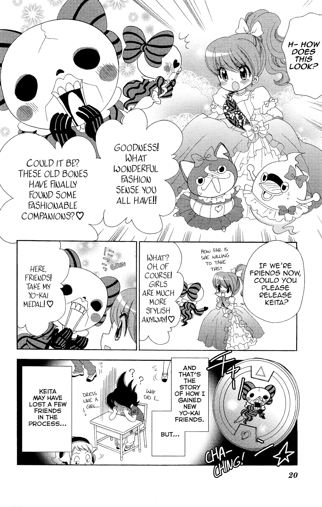 Youkai Watch ~Waku Waku Nyanderful Days~ Chapter 2 page 8 - Chapter 2: Keita's Unfortunate Day