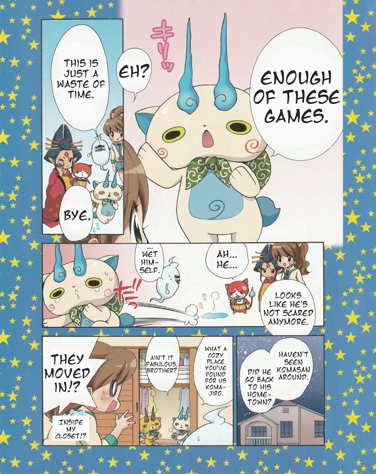 Youkai Watch ~Waku Waku Nyanderful Days~ Chapter 8 page 9 - Chapter 8: Finally, Komasan Enters the Scene