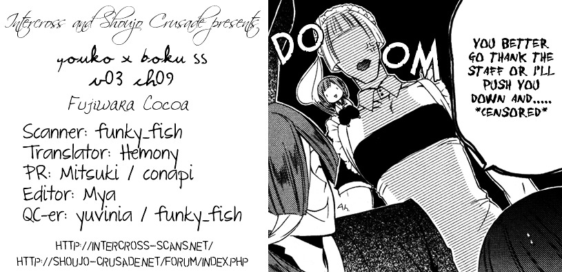 Youko x Boku SS Chapter 9 page 2 - Chapter 9 : And There, We...