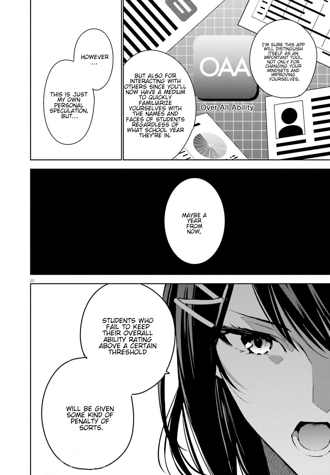 Youkoso Jitsuryoku Shijou Shugi no Kyoushitsu e: 2-nensei-hen Chapter 1 page 21 - Chapter 1: Room 1