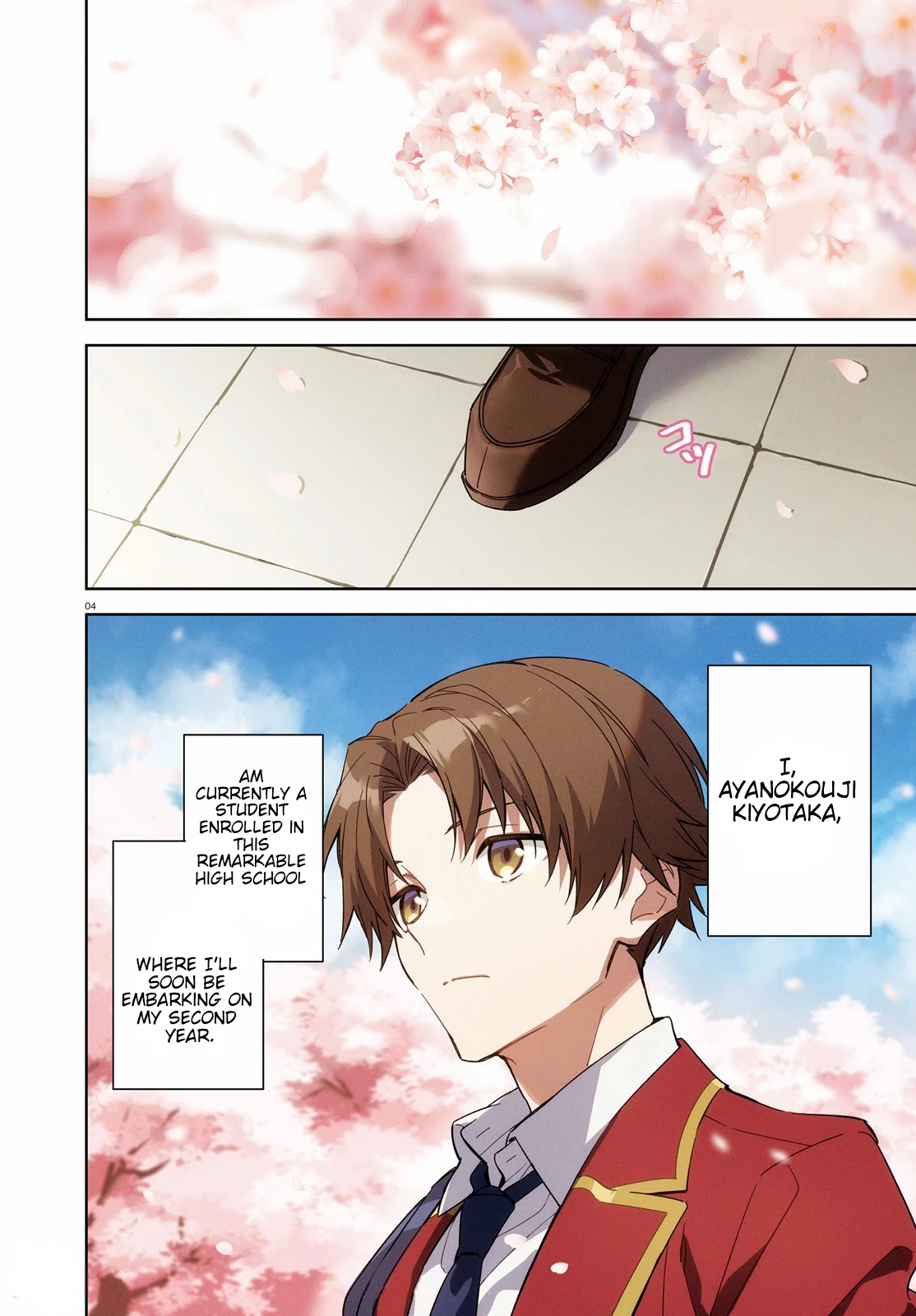 Youkoso Jitsuryoku Shijou Shugi no Kyoushitsu e: 2-nensei-hen Chapter 1 page 3 - Chapter 1: Room 1