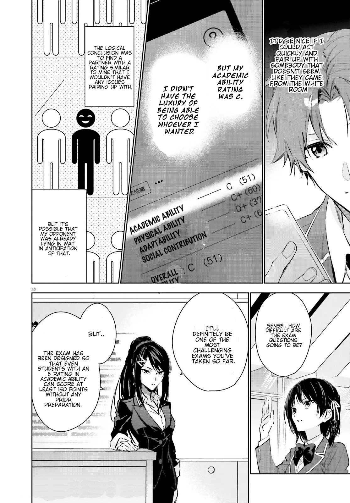 Youkoso Jitsuryoku Shijou Shugi no Kyoushitsu e: 2-nensei-hen Chapter 1 page 31 - Chapter 1: Room 1