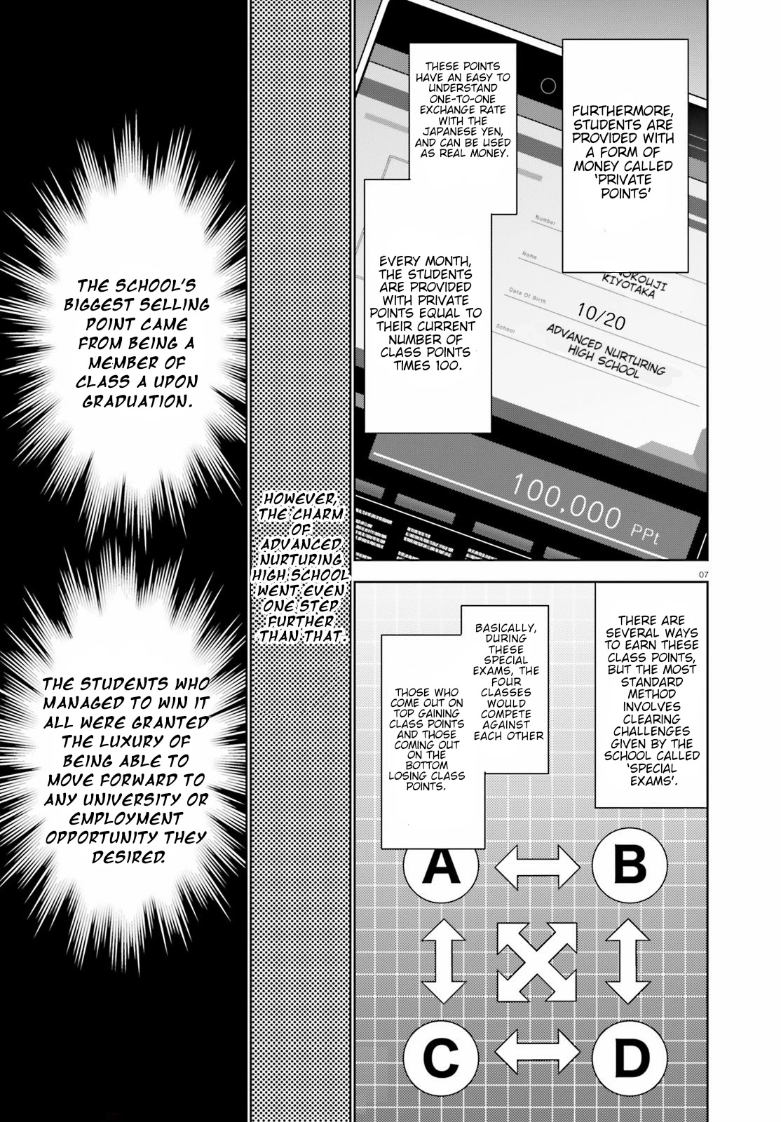 Youkoso Jitsuryoku Shijou Shugi no Kyoushitsu e: 2-nensei-hen Chapter 1 page 6 - Chapter 1: Room 1