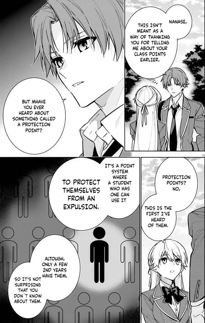 Youkoso Jitsuryoku Shijou Shugi no Kyoushitsu e: 2-nensei-hen Chapter 11 page 23 - Chapter 11: Room 11