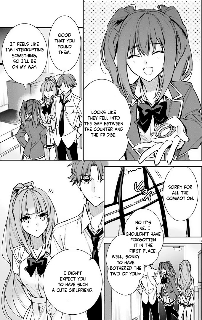 Youkoso Jitsuryoku Shijou Shugi no Kyoushitsu e: 2-nensei-hen Chapter 12 page 11 - Chapter 12: Room 12