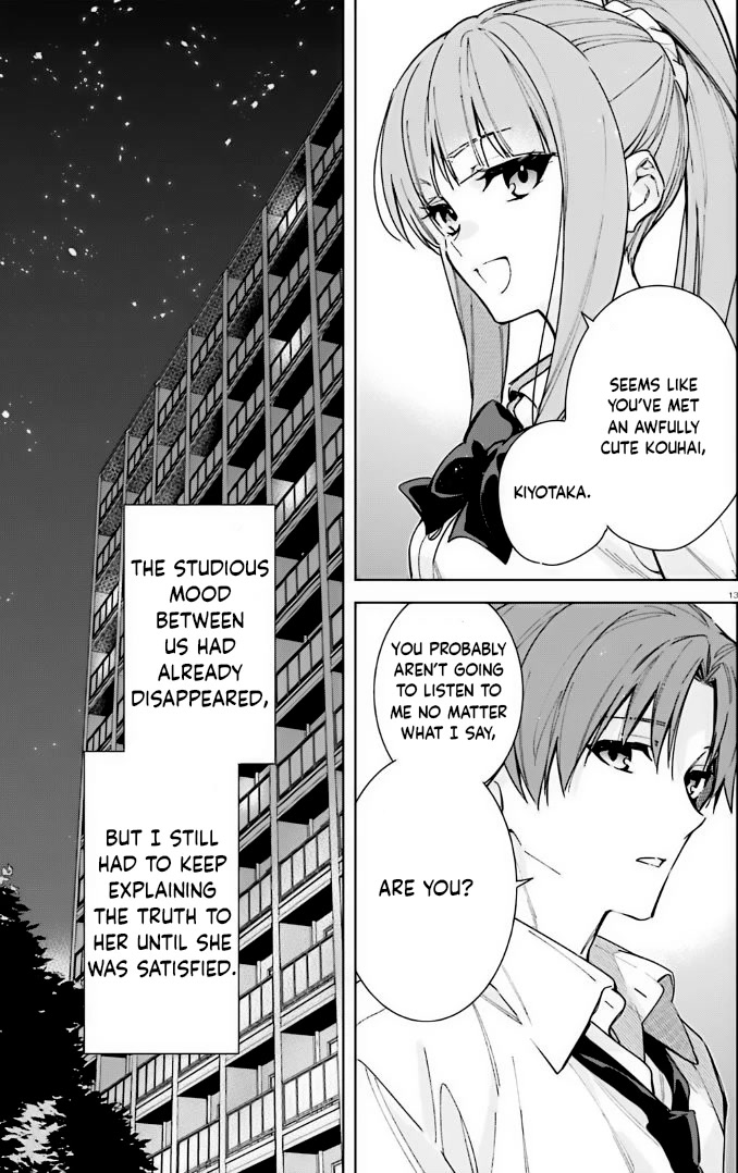 Youkoso Jitsuryoku Shijou Shugi no Kyoushitsu e: 2-nensei-hen Chapter 12 page 13 - Chapter 12: Room 12