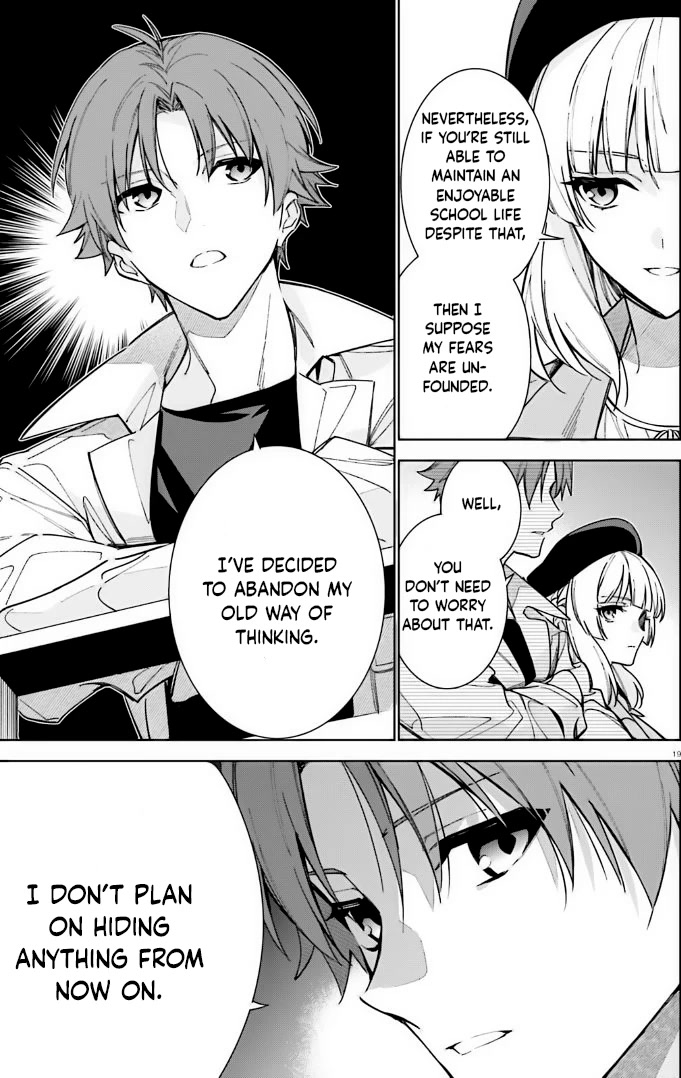 Youkoso Jitsuryoku Shijou Shugi no Kyoushitsu e: 2-nensei-hen Chapter 12 page 19 - Chapter 12: Room 12