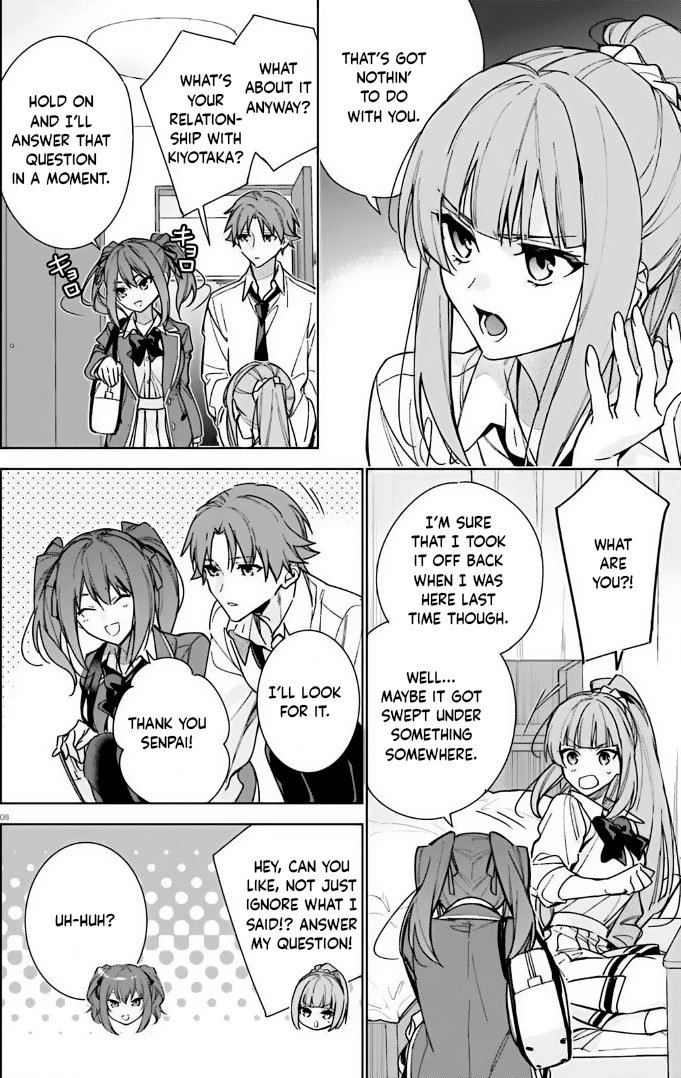Youkoso Jitsuryoku Shijou Shugi no Kyoushitsu e: 2-nensei-hen Chapter 12 page 8 - Chapter 12: Room 12