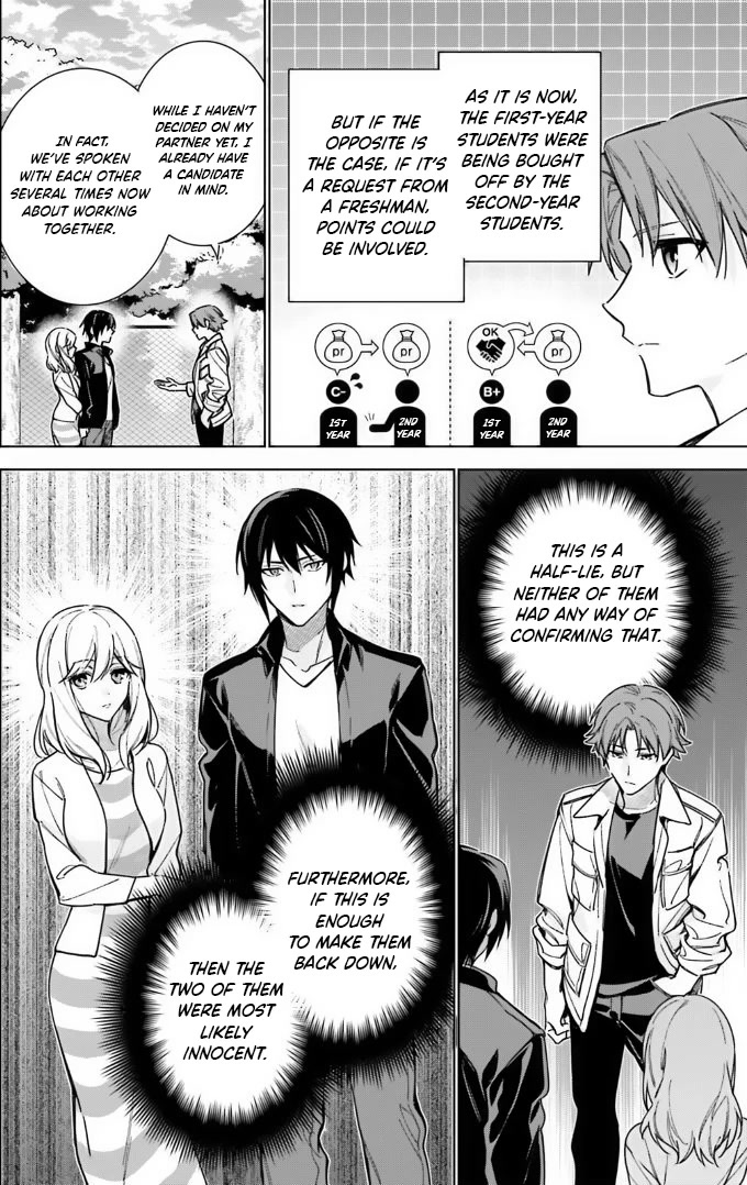 Youkoso Jitsuryoku Shijou Shugi no Kyoushitsu e: 2-nensei-hen Chapter 13 page 10 - Chapter 13: Room 13