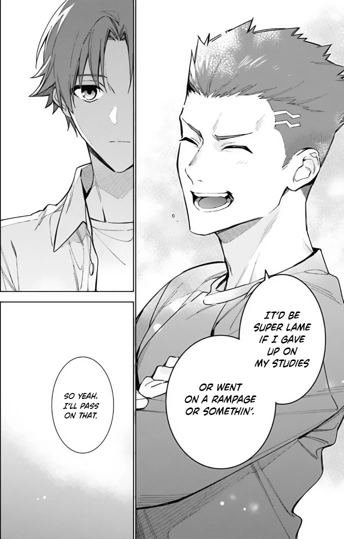 Youkoso Jitsuryoku Shijou Shugi no Kyoushitsu e: 2-nensei-hen Chapter 13 page 22 - Chapter 13: Room 13