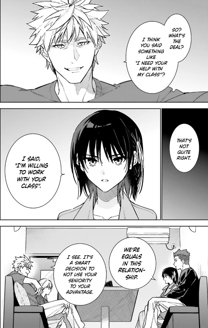 Youkoso Jitsuryoku Shijou Shugi no Kyoushitsu e: 2-nensei-hen Chapter 14 page 4 - Chapter 14: Room 14