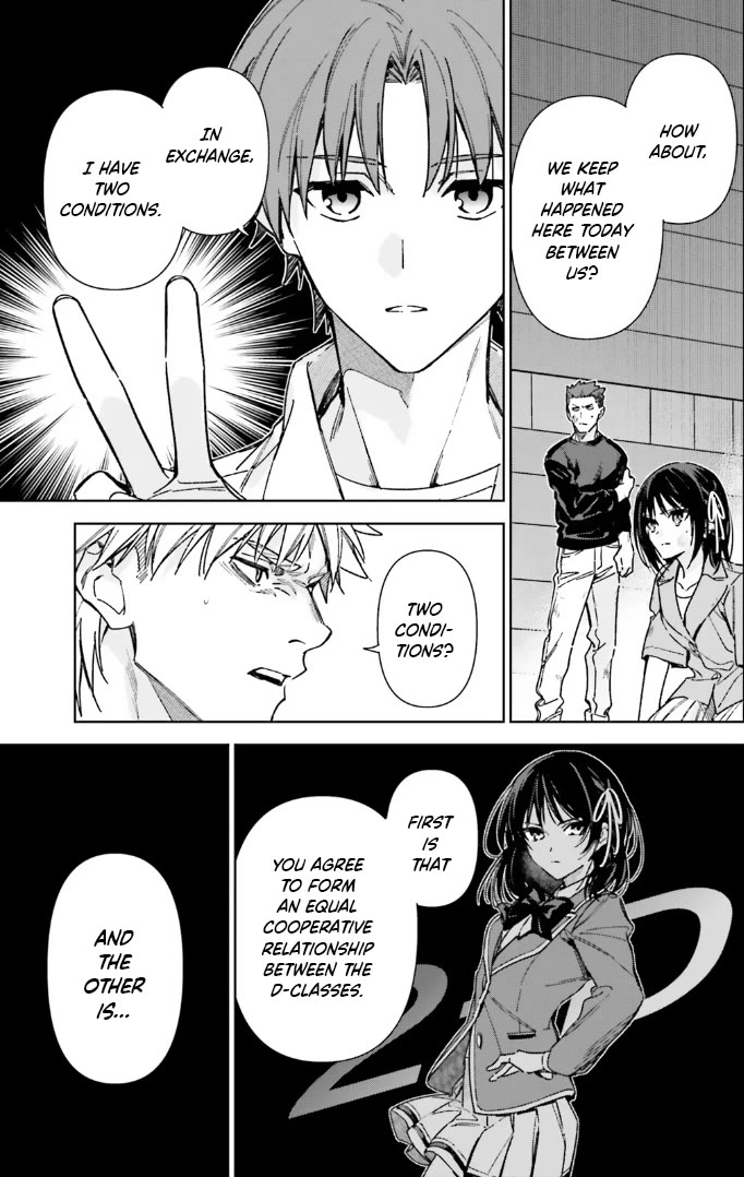 Youkoso Jitsuryoku Shijou Shugi no Kyoushitsu e: 2-nensei-hen Chapter 17 page 22 - Chapter 17: Room 17