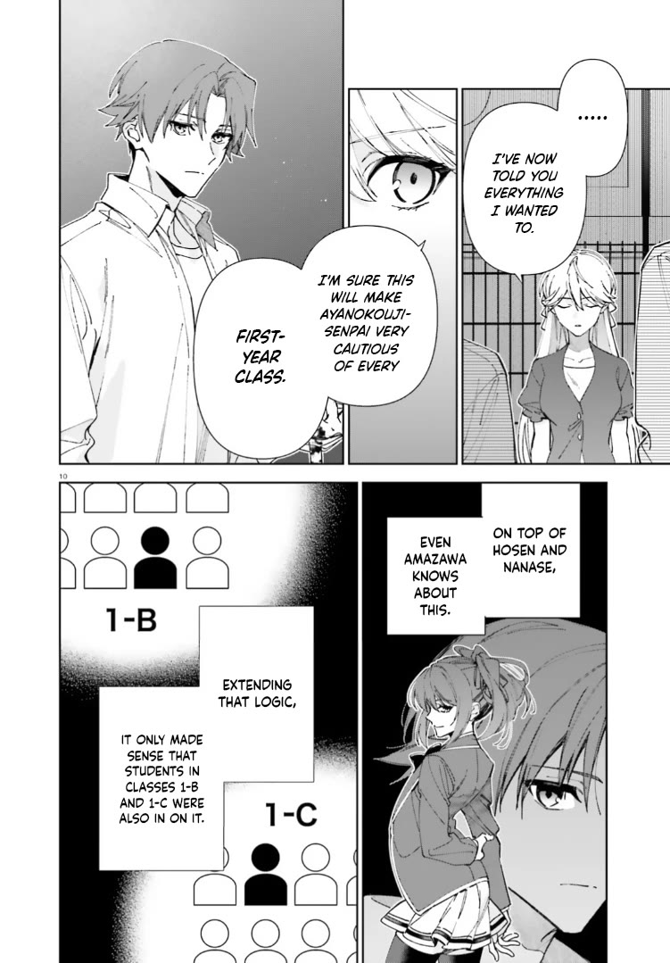 Youkoso Jitsuryoku Shijou Shugi no Kyoushitsu e: 2-nensei-hen Chapter 18 page 10 - Chapter 18: Room 18