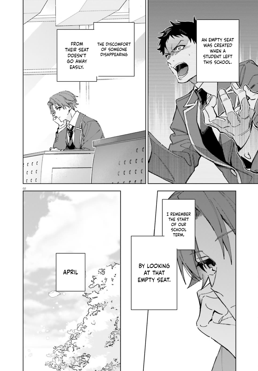 Youkoso Jitsuryoku Shijou Shugi no Kyoushitsu e: 2-nensei-hen Chapter 19.5 page 2 - Chapter 19.5: EX:4-1
