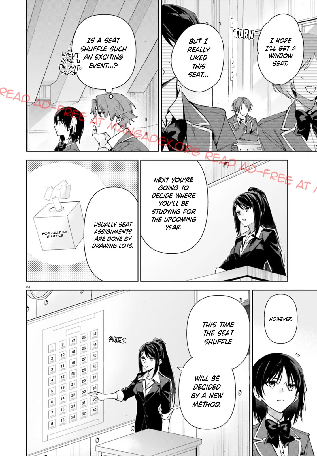 Youkoso Jitsuryoku Shijou Shugi no Kyoushitsu e: 2-nensei-hen Chapter 19.5 page 4 - Chapter 19.5: EX:4-1