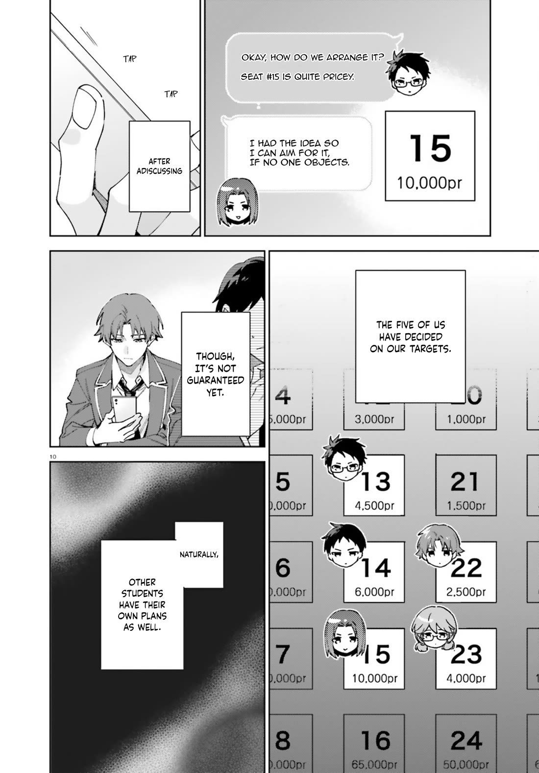 Youkoso Jitsuryoku Shijou Shugi no Kyoushitsu e: 2-nensei-hen Chapter 19.60 page 10 - Chapter 19.60: EX:4-2