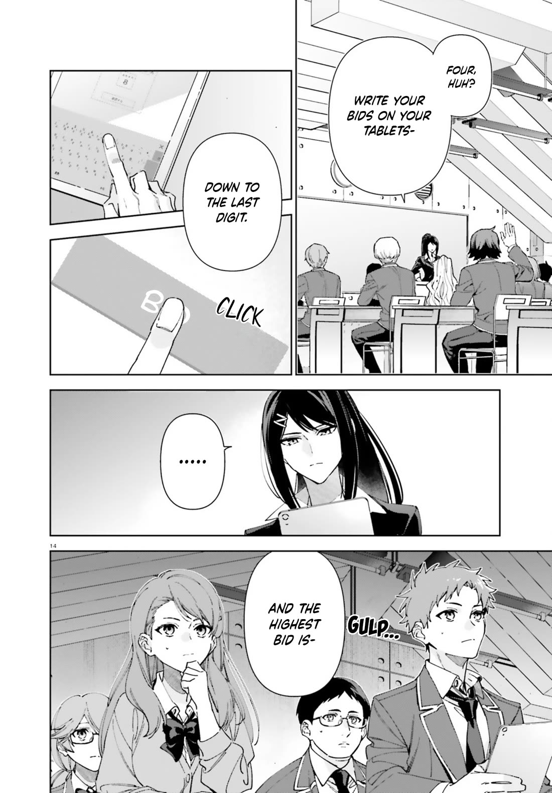 Youkoso Jitsuryoku Shijou Shugi no Kyoushitsu e: 2-nensei-hen Chapter 19.60 page 14 - Chapter 19.60: EX:4-2